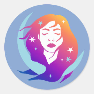 Adesivo Redondo Creative Chronicles Sticker