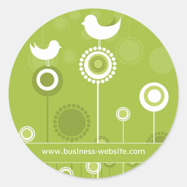 Adesivo Redondo Creative Gift Sticker (Frente)