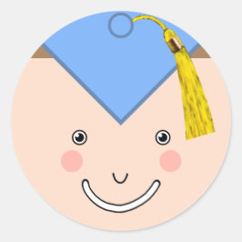 Adesivo Redondo Creative Graduation Classic Round Sticker
