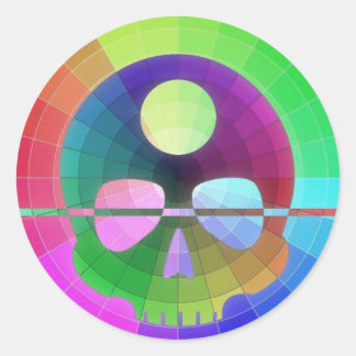 Adesivo Redondo Creative Sticker