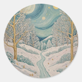 Adesivo Redondo Creek Cristalizado