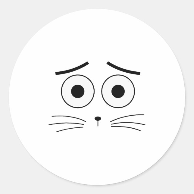 Adesivo Redondo Creepy Carrots Halloween Costume Funny Boo Jee Boo (Frente)