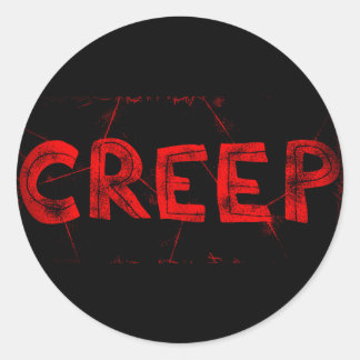 Adesivo Redondo Creme Palavra