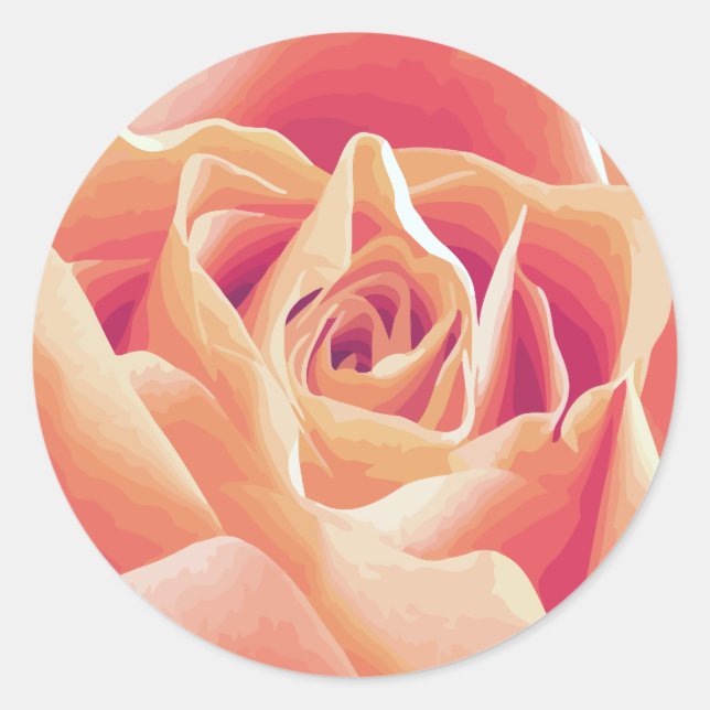 Adesivo Redondo Creme rosa-rosa-adesivo (Frente)