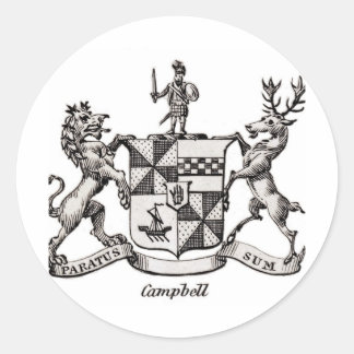 ADESIVO REDONDO CRESCIMENTO DA FAMÍLIA CAMPBELL