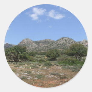 Adesivo Redondo Creta Summer Stickers