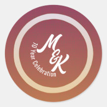 Criar Autocolantes de Celebração Personalizada