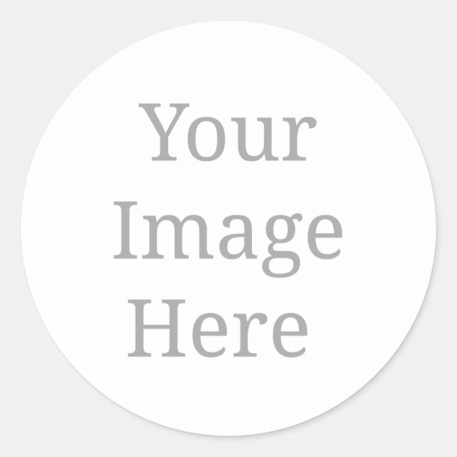 Adesivo Redondo Criar o personalizado (Frente)