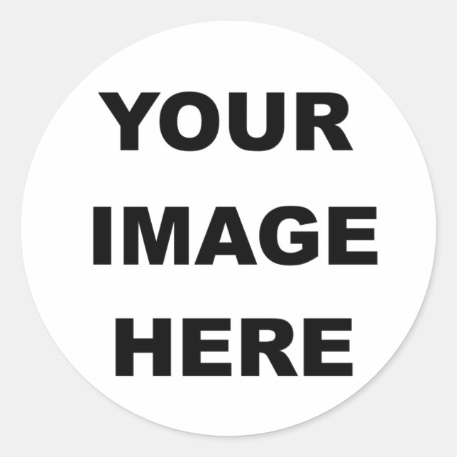 Adesivo Redondo Criar um (Frente)