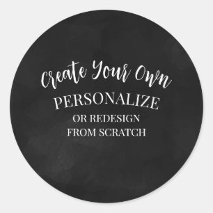 Adesivo Redondo Criar um personalizado
