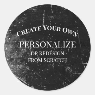 Adesivo Redondo Crie o seu