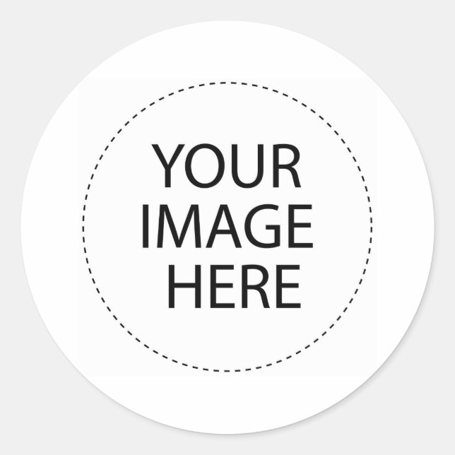 Adesivo Redondo Crie seu (Frente)