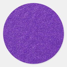 Adesivo Redondo Crie Seu Próprio Brilho Roxo