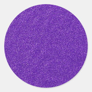 Adesivo Redondo Crie Seu Próprio Brilho Roxo