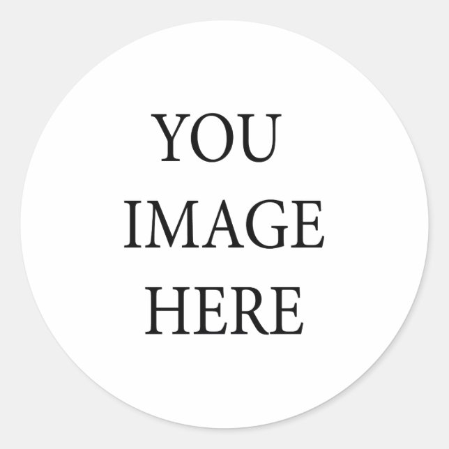 Adesivo Redondo Crie seu próprio convite (Frente)