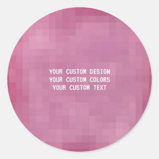 Adesivo Redondo Crie seu próprio personalizado