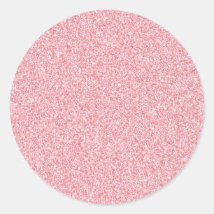 Adesivo Redondo Crie Seu Próprio Texto Personalizado Rosa Dourado