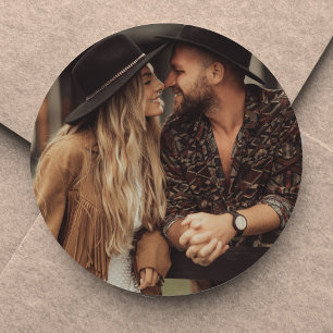 Adesivo Redondo Crie Sua Própria Foto