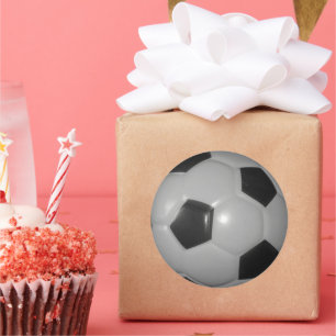 Adesivo Redondo Crie sua própria permissão para jogar futebol