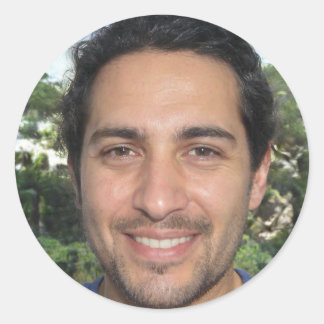 Adesivo Redondo Crie uma vida que você ama