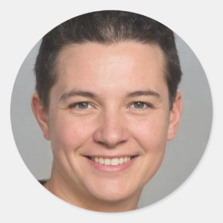 Adesivo Redondo Crie uma vida que você ama