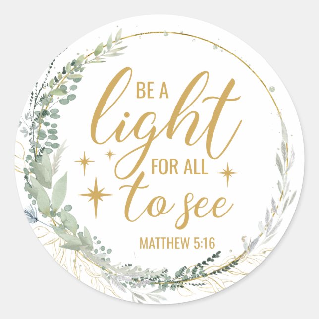 Adesivo Redondo Cristão/Travesseiro decorativo Bíblia (Frente)