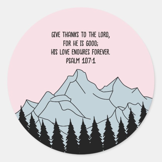 Adesivo Redondo Cristianismo (Frente)