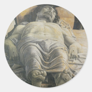 Adesivo Redondo Cristo morto