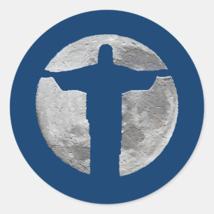 Adesivo Redondo "Cristo Redentor" to adorn