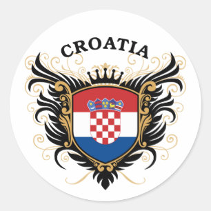 Adesivo Redondo Croatia