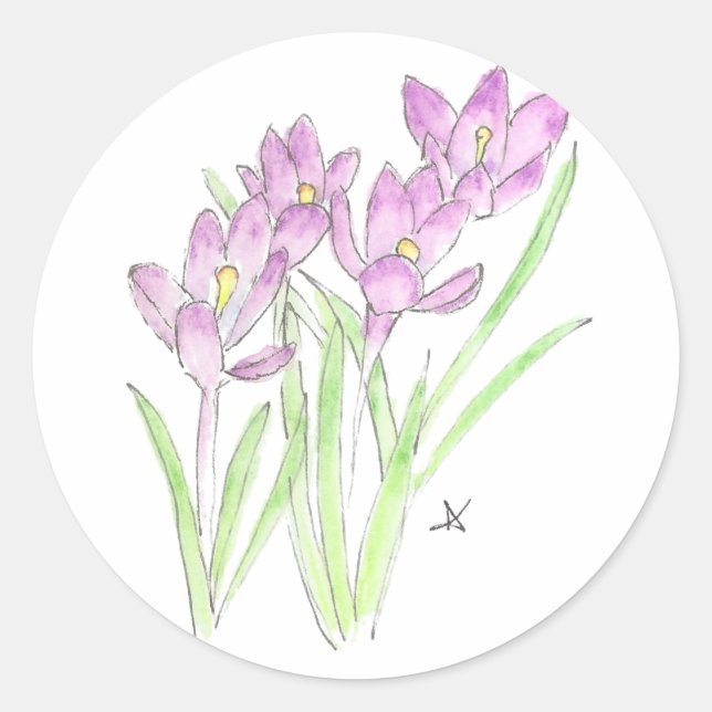 Adesivo Redondo crocodilo (Frente)