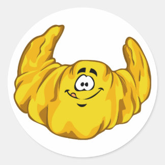 Adesivo Redondo Croissant