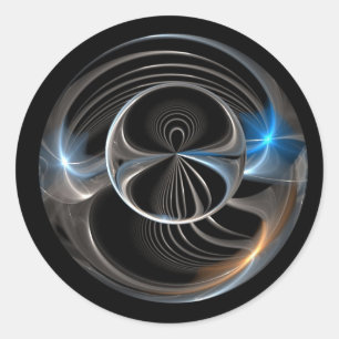 ADESIVO REDONDO CROMO