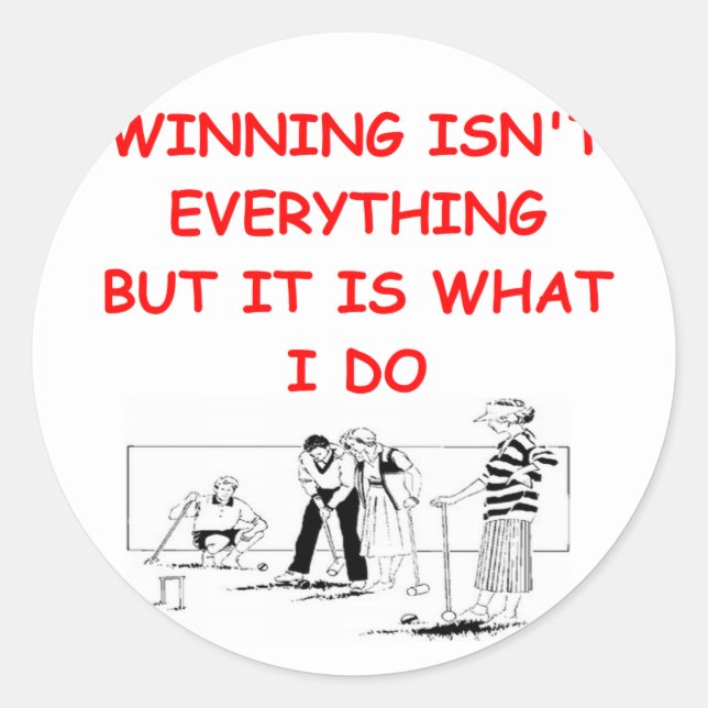 Adesivo Redondo croquete (Frente)