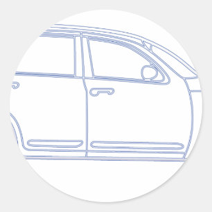 Adesivo Redondo Croysler PT Cruiser