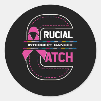Adesivo Redondo Crucial a Catar Intercept Cancer Breast Cancer Awa