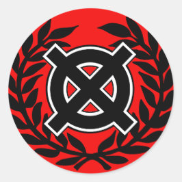 Adesivo Redondo Cruz Celta