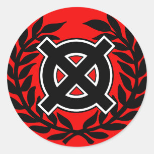 Adesivo Redondo Cruz Celta