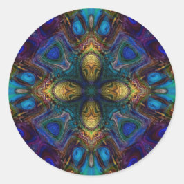 Adesivo Redondo Cruz do Tabernacle