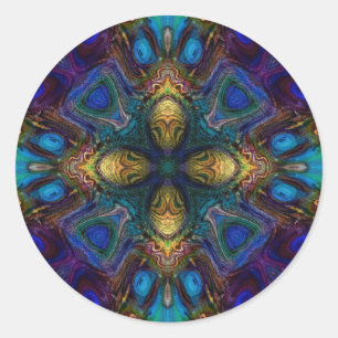 Adesivo Redondo Cruz do Tabernacle