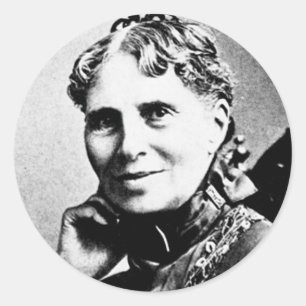 Adesivo Redondo Cruz Vermelha Americana, fundadora da Clara