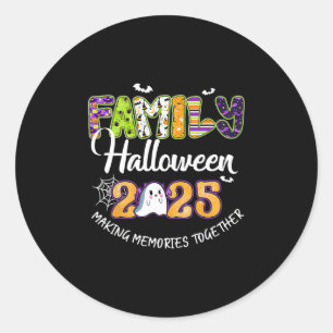 Adesivo Redondo Cruzeiro de Halloween Criando Memórias Juntos Hall