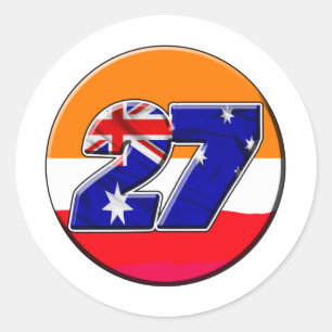 Adesivo Redondo CS27recircular