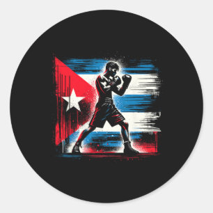 Adesivo Redondo Cuba Independência Patrimônio da Bandeira Cubana O