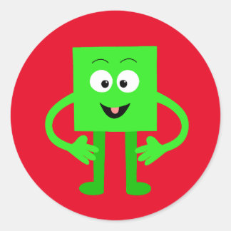 Adesivo Redondo Cubie Cubester