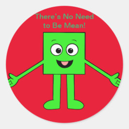 Adesivo Redondo Cubie Cubester