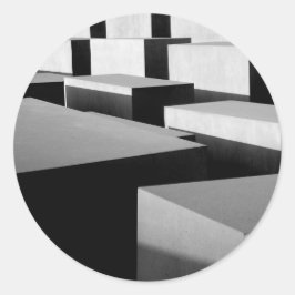 Adesivo Redondo Cubos em Berlim