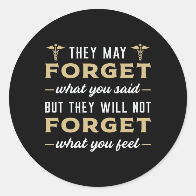 Adesivo Redondo Cuidadores Enfermeiros Enfermeiros Cuidados Enferm (Frente)