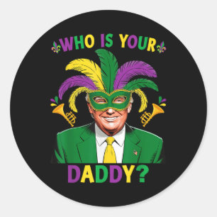 Adesivo Redondo Cujo Crawaddy Crawfish Jester Trump Miçangas Mães