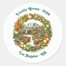 Cultivado localmente - Festa de aniversário do mer